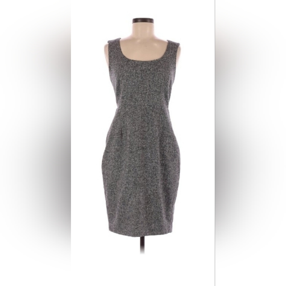 Express Design Studio size 8 grey scoop neck dress